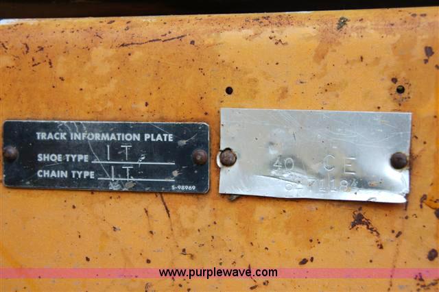 image for item 5549 1981 Drott Case 40CE excavator