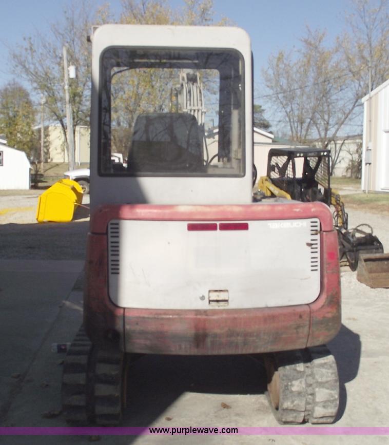 image for item 5993 1994 Takeuchi TB035 mini excavator