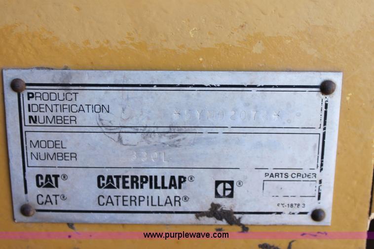 image for item 6375 1996 Caterpillar 330L excavator