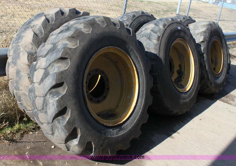image for item 6396 (7) Bridgestone motor grader tires