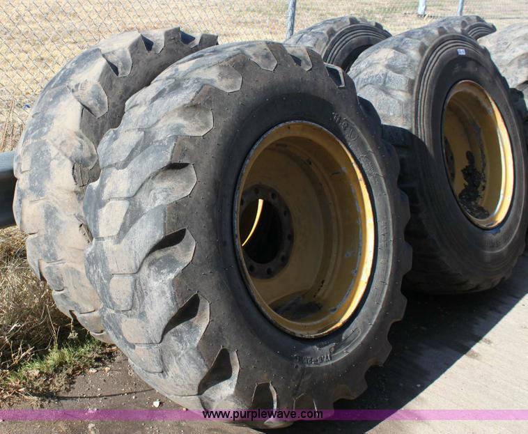 image for item 6396 (7) Bridgestone motor grader tires