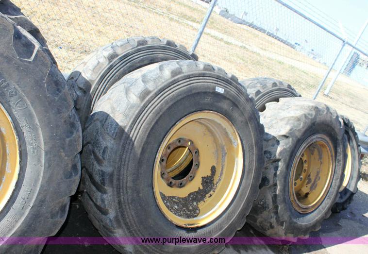 image for item 6396 (7) Bridgestone motor grader tires