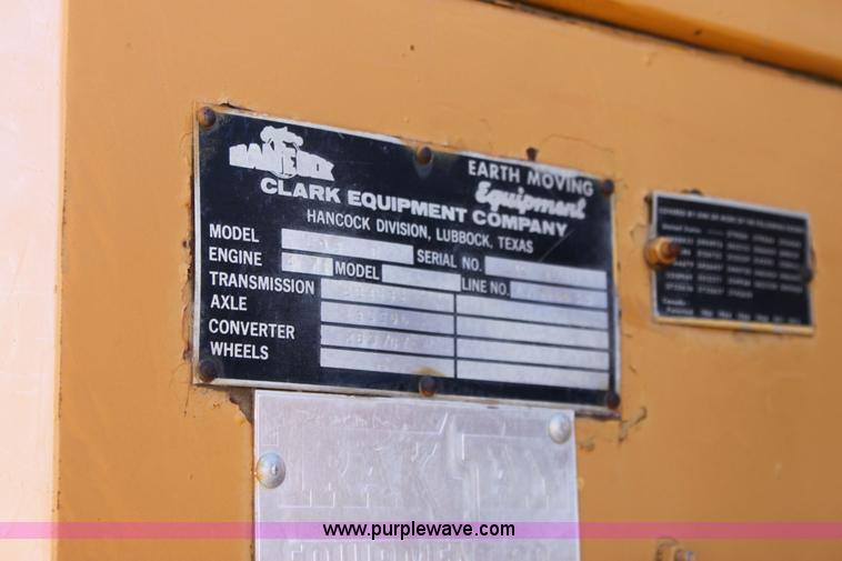 image for item 6710 Clark 292E scraper