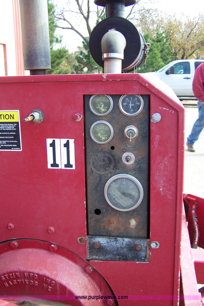 image for item 7308 1999 Wood Chuck 16" drum chipper