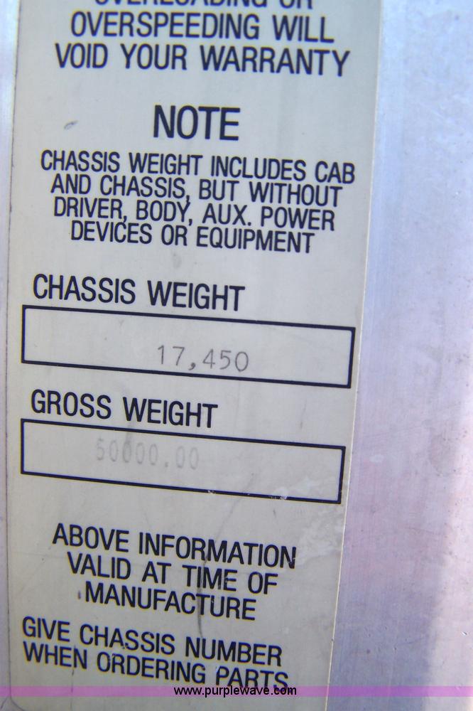 image for item 7436 1996 Kenworth T600 semi truck