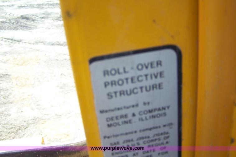 image for item 7455 1978 John Deere 310A loader backhoe