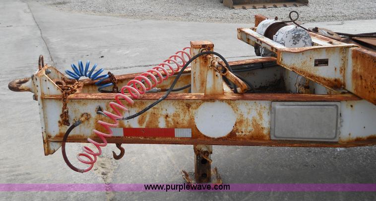 image for item 7761 1989 Trail King TKT20-2400 20' trailer