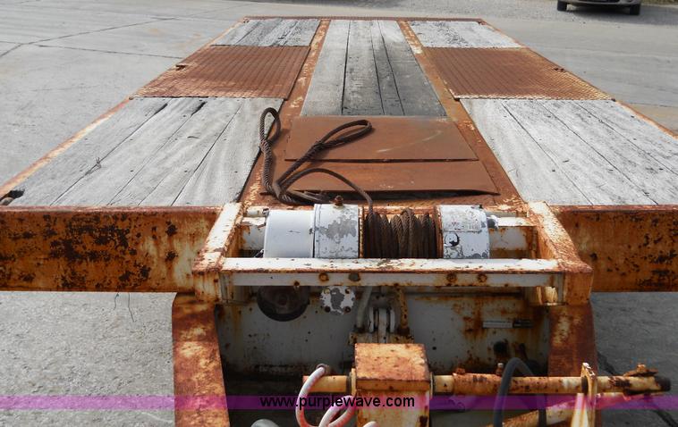 image for item 7761 1989 Trail King TKT20-2400 20' trailer