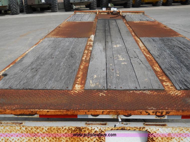 image for item 7761 1989 Trail King TKT20-2400 20' trailer