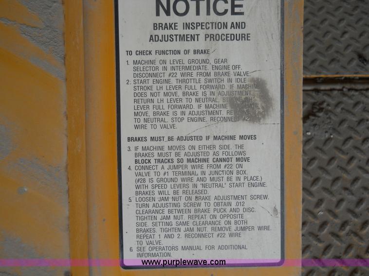 image for item 7766 1985 Blaw-Knox PF-510 paver finisher