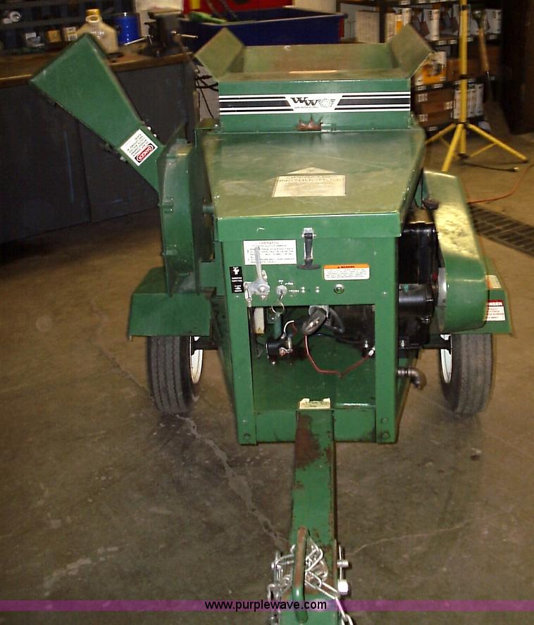 Wichita trailer 233C chipper shredder in Emporia, KS Item 1008 sold