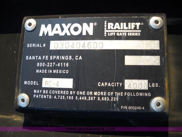 image for item 1688 1991 Ford CF7000 box truck