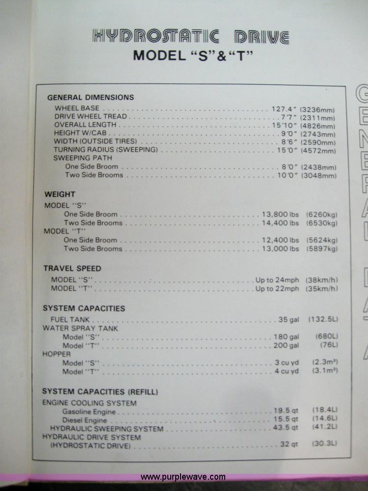 image for item 3050 1990 Elgin Pelican R160 street sweeper