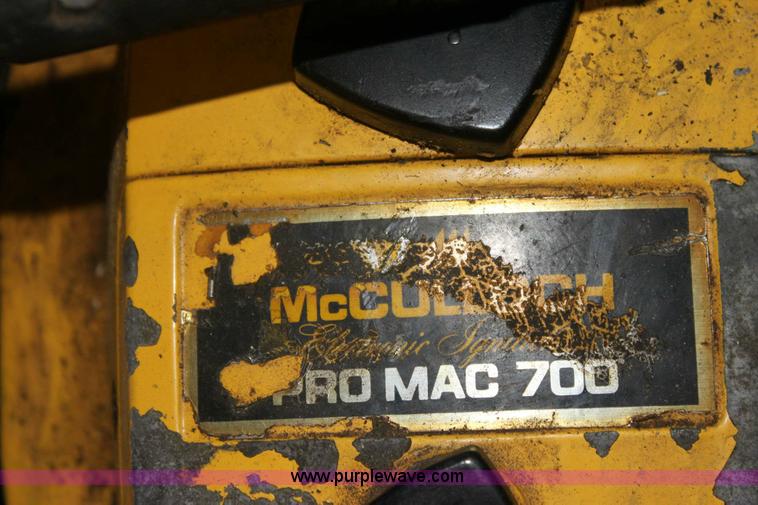 image for item 3665 McCulloch Promac 700 chainsaw