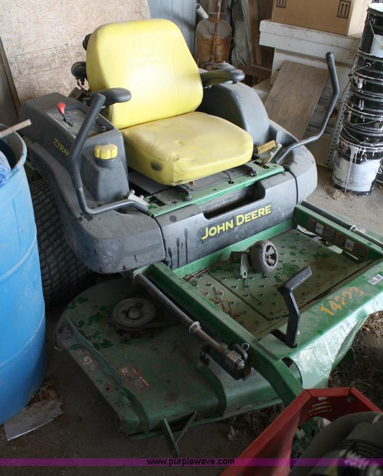 image for item 4830 2003 John Deere 757 Z-track mower