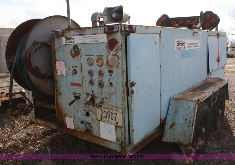 image for item 4833 1991 Sreco Flexible Hy-Power sewer flusher