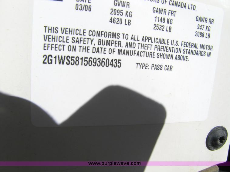 image for item 5130 2006 Chevrolet Impala