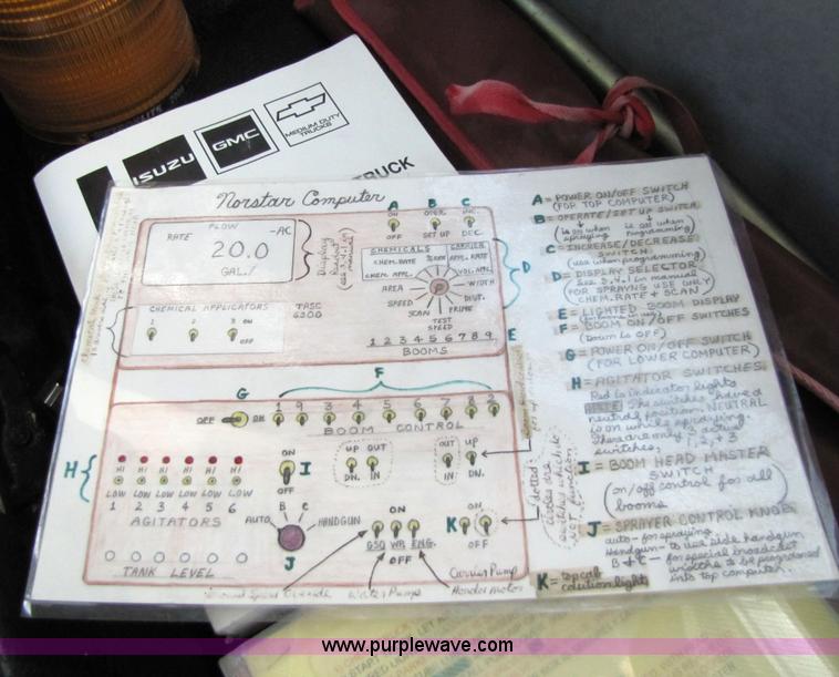 image for item 5134 1998 Isuzu FRR 2.5-ton spray truck