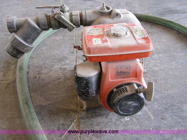 image for item 5145 Multiquip water pump and hoses