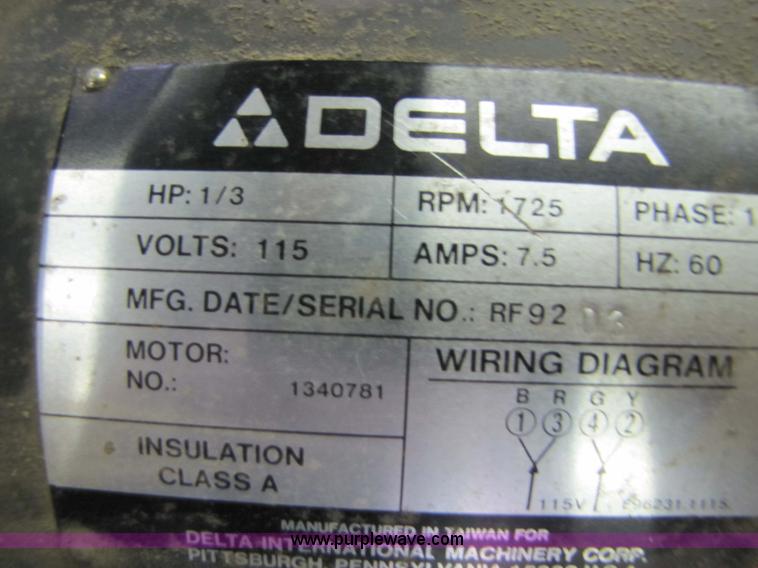 image for item 5304 Delta 4" x 6" horizontal band saw