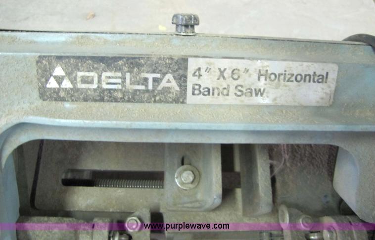 image for item 5304 Delta 4" x 6" horizontal band saw