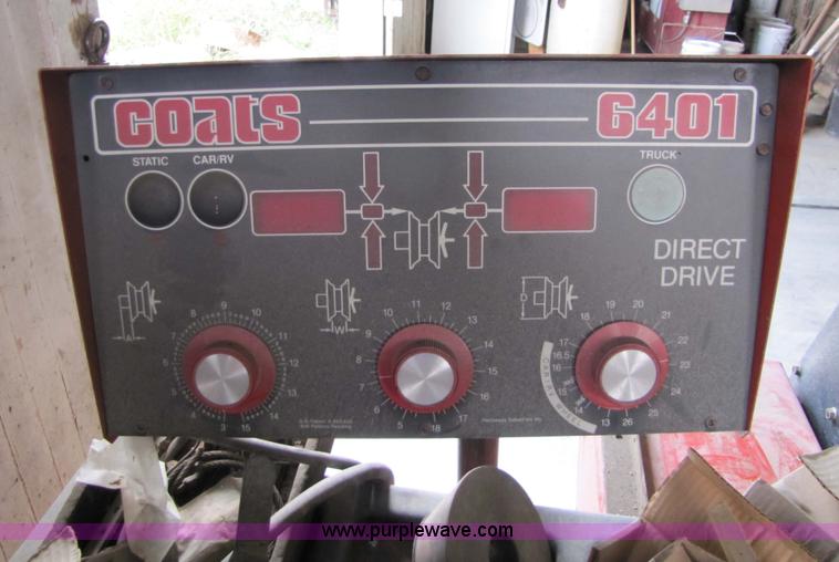 image for item 5308 Coats 6401 direct drive tire balancer