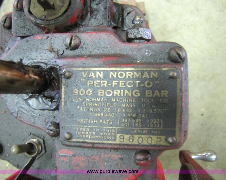 image for item 5310 Van Norman "Perfecto" 900 boring bar
