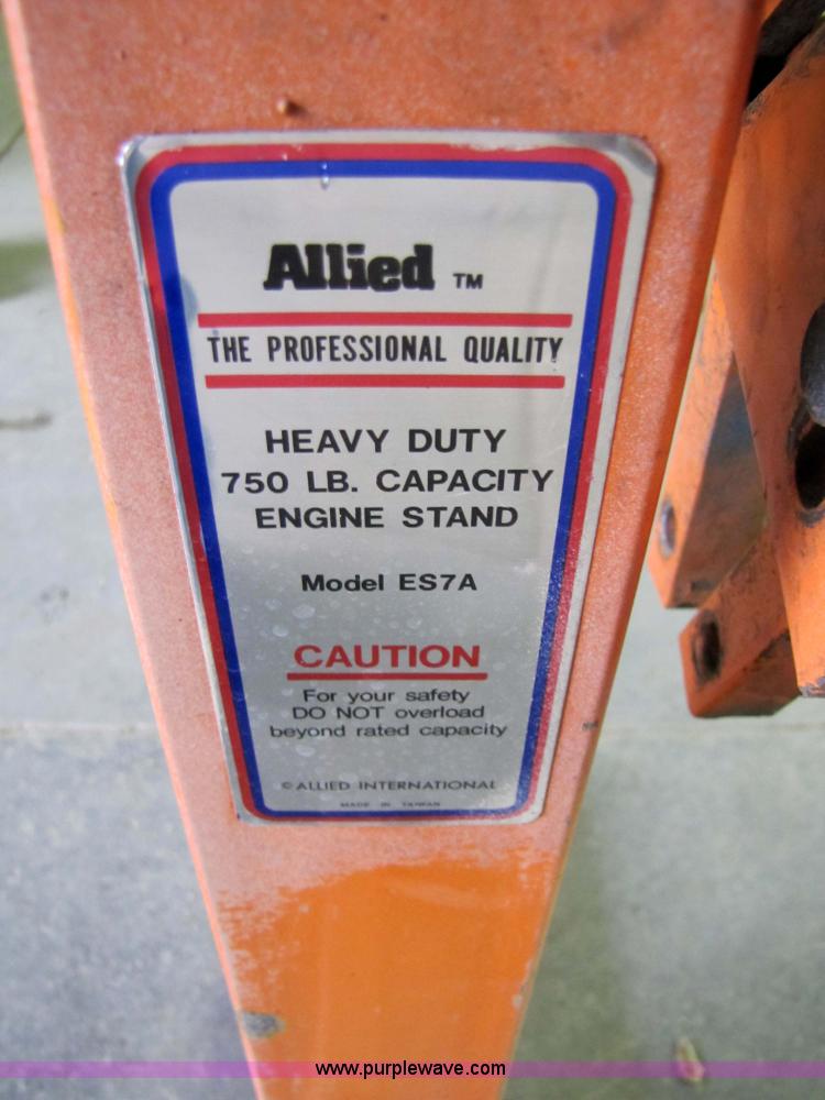 image for item 5312 Allied HD 750lb engine stand