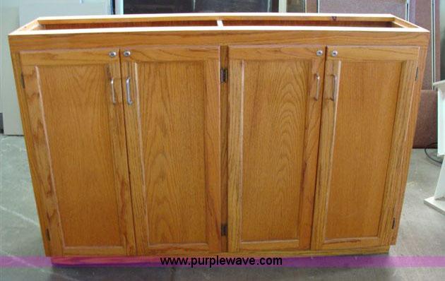 image for item 5322 Oak cabinet