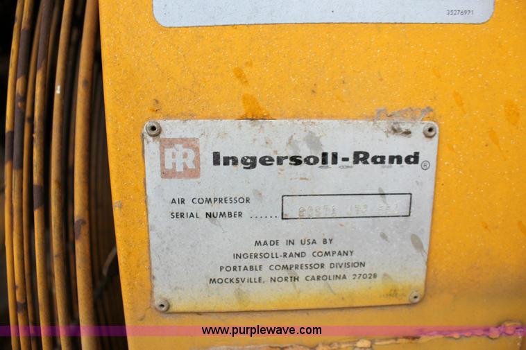 image for item 6284 Ingersoll Rand DXL750 air compressor