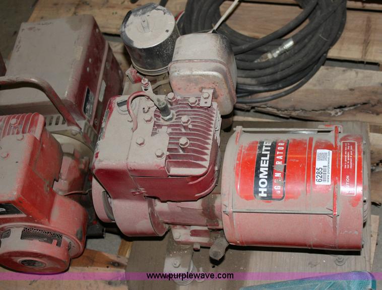 image for item 6285 Homelite generator