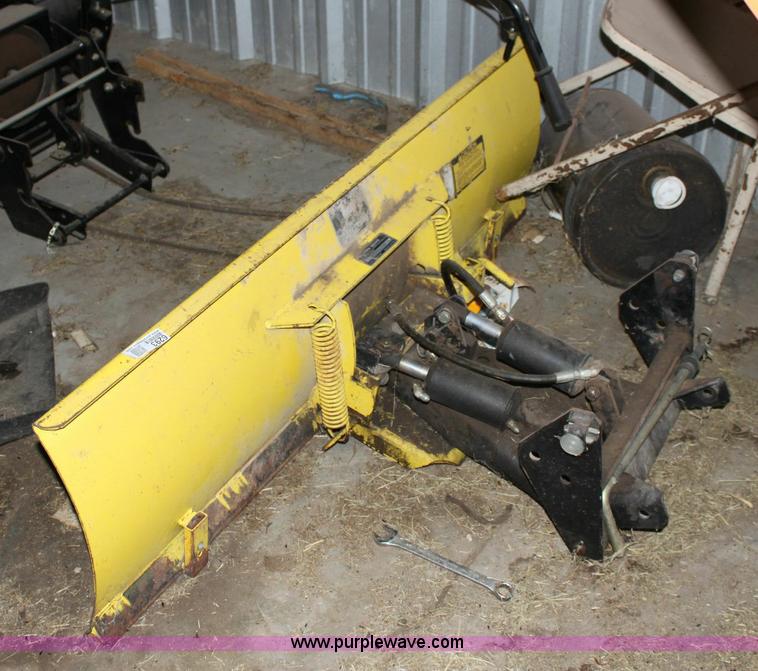 image for item 6293 John Deere 54" snow plow blade