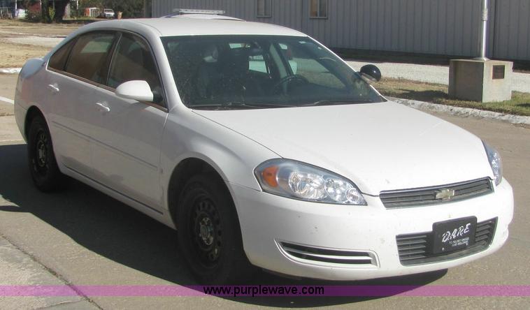 image for item 6318 2006 Chevrolet Impala Police