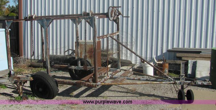 image for item 6324 Shop built vault trailer