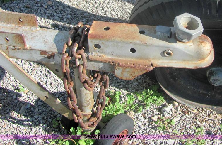 image for item 6325 Shop built 8' single axle trailer