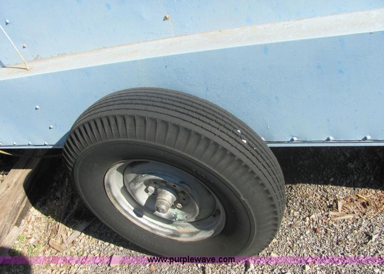 image for item 6325 Shop built 8' single axle trailer