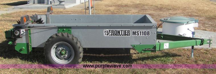 image for item 6326 Frontier MS1108 manure spreader