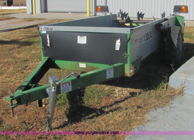 image for item 6326 Frontier MS1108 manure spreader