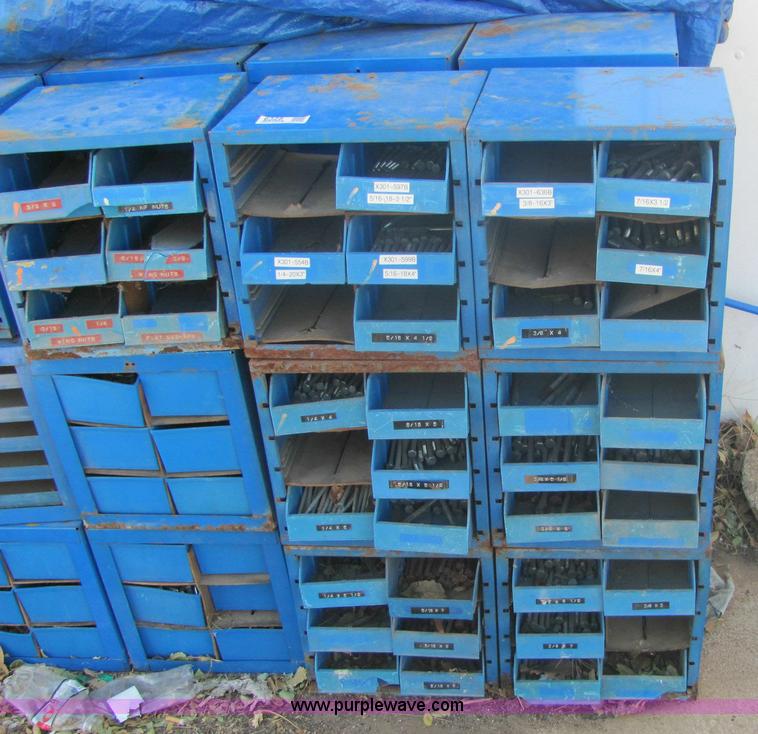 image for item 6328 (34) assorted bolt bins