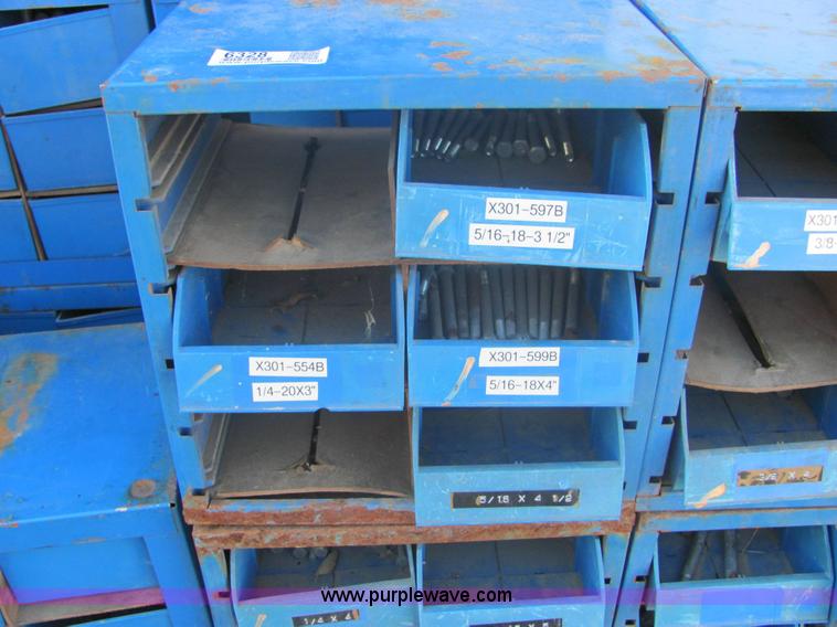 image for item 6328 (34) assorted bolt bins