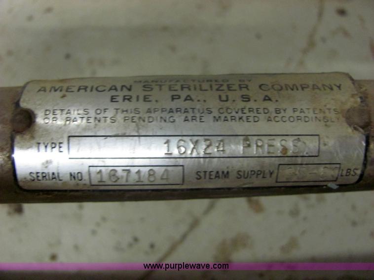 image for item 6360 American Sterilizer Company auto clave