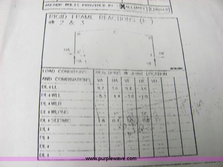 image for item 6367 40' x 60' steel building