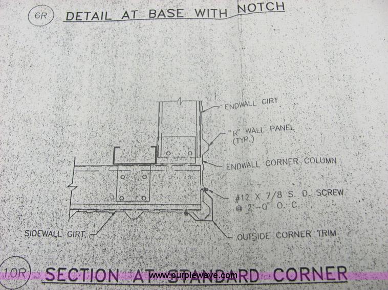 image for item 6367 40' x 60' steel building