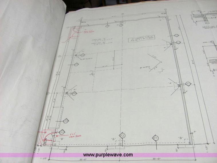 image for item 6367 40' x 60' steel building