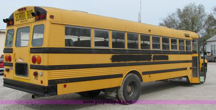 image for item 6374 1992 Ford B700 Thomas Built school bus
