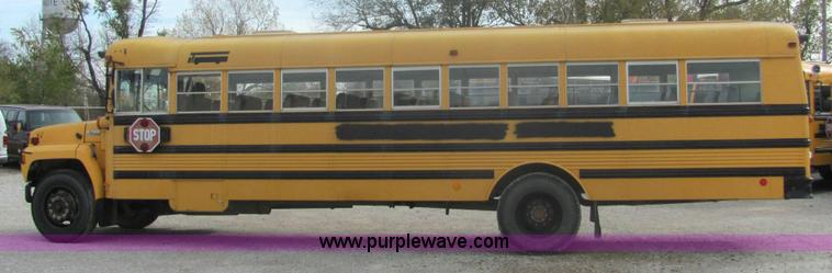 image for item 6374 1992 Ford B700 Thomas Built school bus