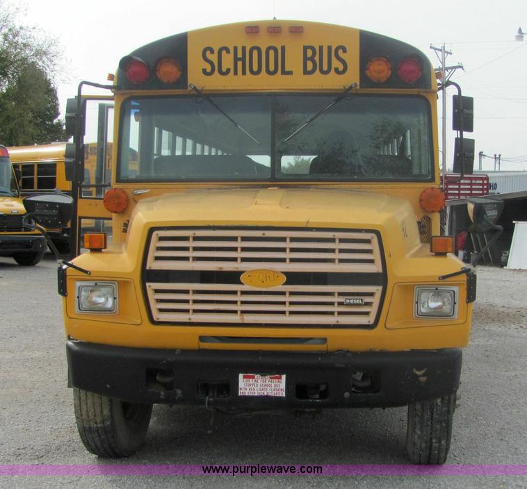 image for item 6374 1992 Ford B700 Thomas Built school bus