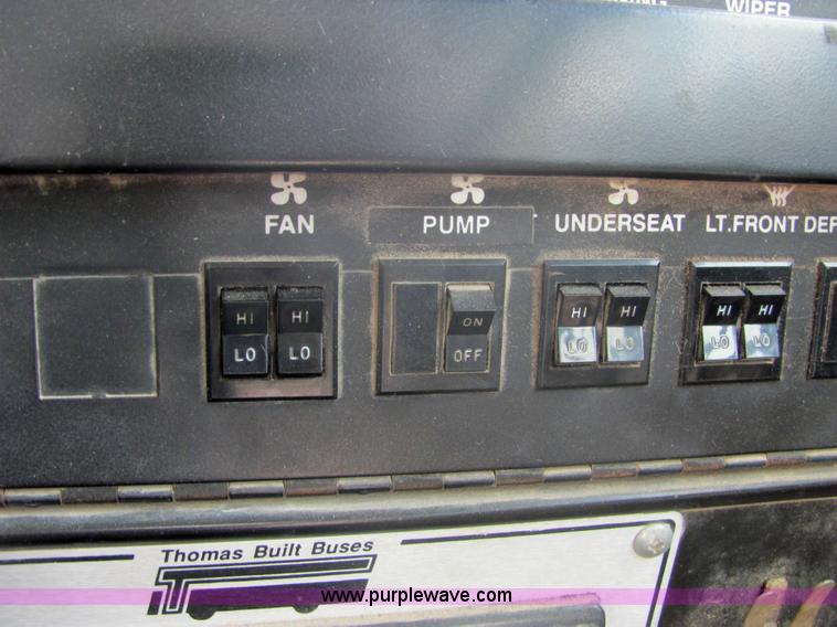 image for item 6374 1992 Ford B700 Thomas Built school bus