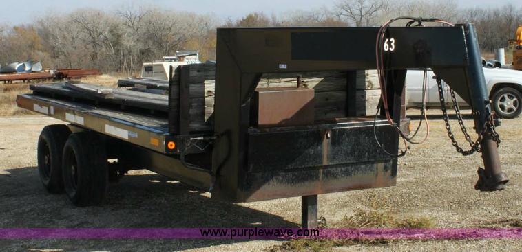 image for item 6389 1990 Redi Haul 16' tandem axle dump trailer