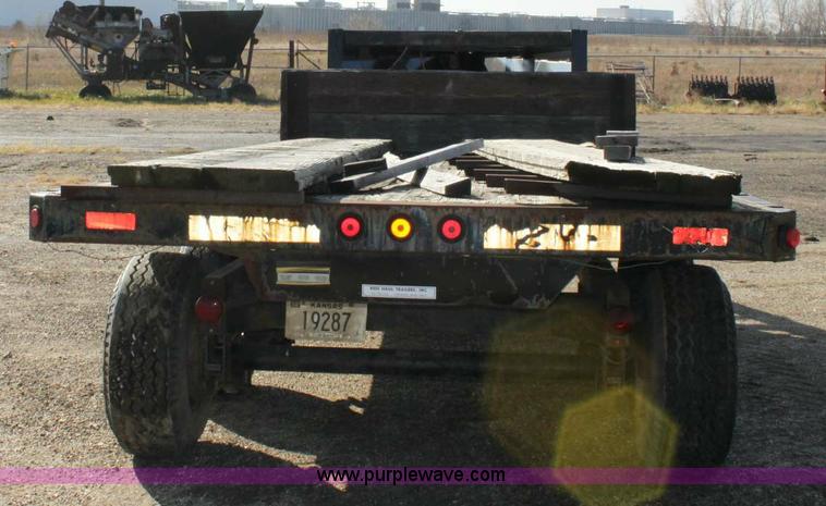 image for item 6389 1990 Redi Haul 16' tandem axle dump trailer